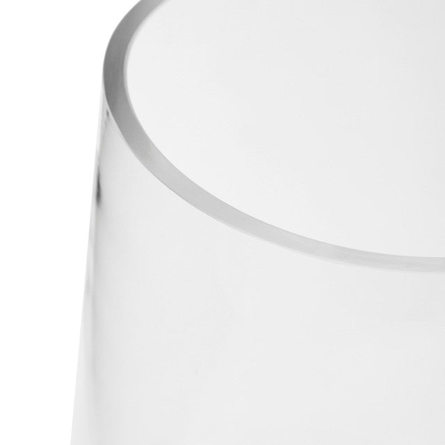 M&S cylinder glass vase medium 25x12cm, imported from the UK