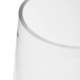M&S cylinder glass vase medium 25x12cm, imported from the UK