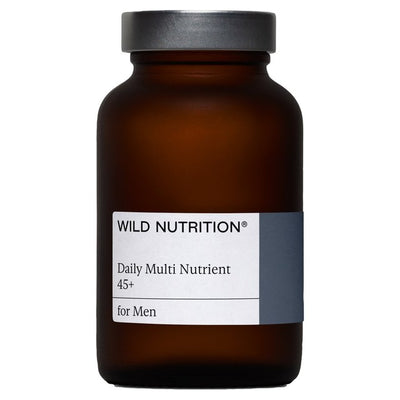 M&S Wild Nutrition Food-Grown Men's Daily Multi 45+ Food Supplement 60 Capsules- Buy online at McGrocer