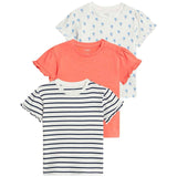 M&S Baby Tops Short Sleeve Frilly 3-6 Months, UK version