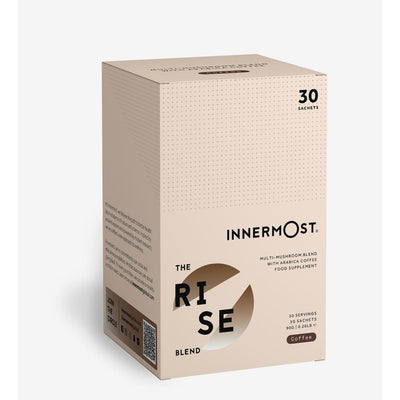 M&S Innermost The Rise Mushroom Coffee Blend Supplement 90g Box of 30 Sachets- Buy online at McGrocer