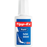 Bic UK Tipp-Ex Rapid Correction Fluid pack of 3 20 ml bottles (British brand)