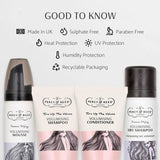 Percy & Reed Discover Va-Va-Volume hair care set, imported from the UK