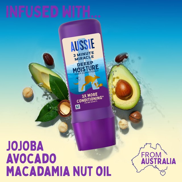 Aussie 3 Minute Miracle Moist Hair Mask 250ml - British product