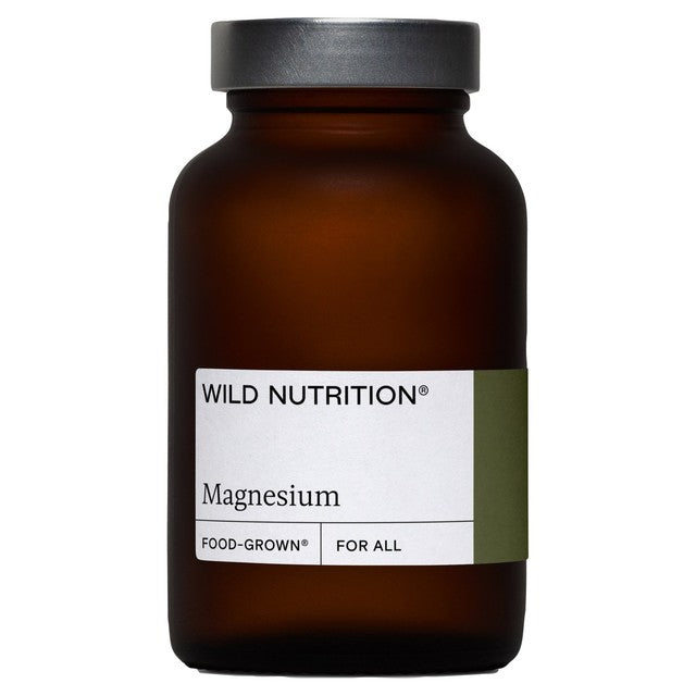 Wild Nutrition Food-Grown Magnesium supplement 60 capsules (British brand)