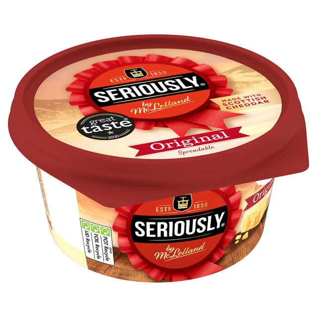 Seriously Strong Original cheese spread 125g (British brand)