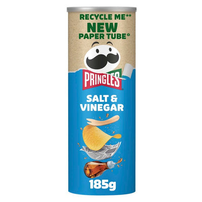 M&S Pringles Salt & Vinegar Sharing Crisps 185g- Buy online at McGrocer