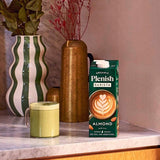 Plenish organic almond barista milk 1L, imported from the UK