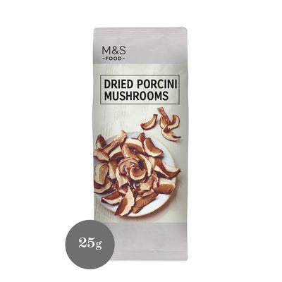 M&S M&S Tørket Porcini Sopp 25g - Kjøp på nett hos McGrocer