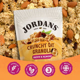 Jordans Crunchy Oat Granola Raisin & Almond 750g, imported from the UK