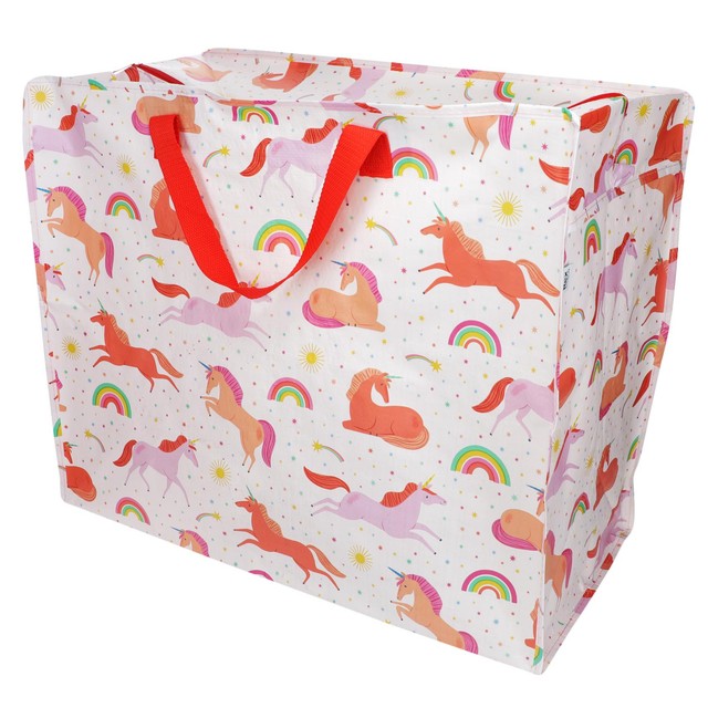 Rex London Unicorns jumbo storage bag 78 litre, imported from the UK