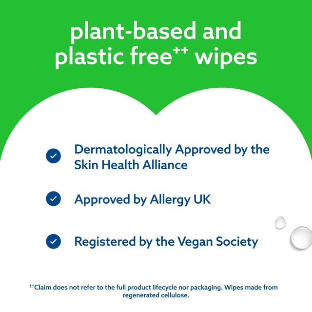 WaterWipes Hydrating Clean Baby Wipes 60 wipes (British brand)