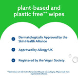 WaterWipes Hydrating Clean Baby Wipes 60 wipes (British brand)