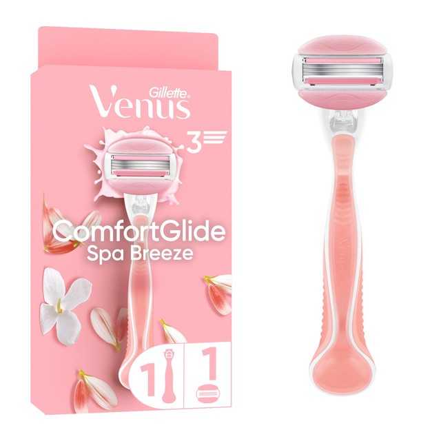 Gillette Venus Comfortglide Razor Spa Breeze disposable razor, UK version