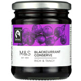 M&S Fairtrade Blackcurrant Conserve 340g, imported from the UK