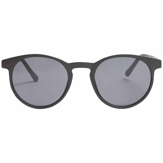 M&S mens round sunglasses black 100% UV protection (British brand)