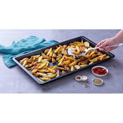 Pyrex knuspriger ausziehbarer Backblech 34-49cm x 30cm