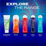 Durex strawberry flavoured edible lubricant 100ml - British product