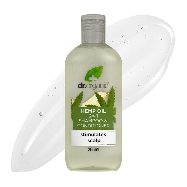 Dr Organic Hemp Oil 2-in-1 Shampoo and Conditioner (British brand)