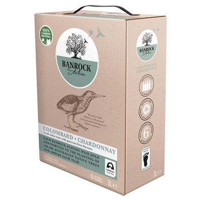 Banrock Station Colombard Chardonnay vin på kartong 3L