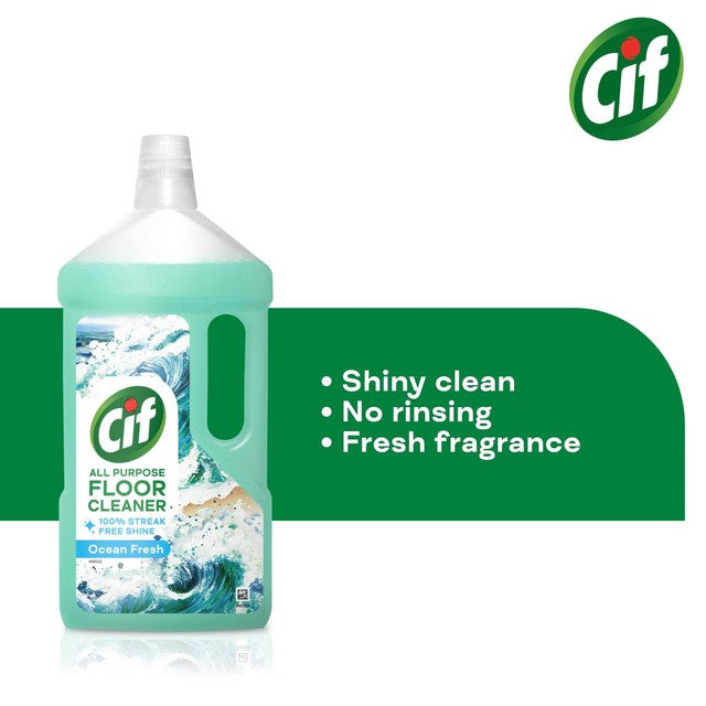 Cif Ocean Fresh floor cleaner 950ml - British product
