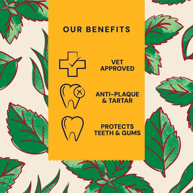 Pooch & Mutt superfood dental sticks 251g, imported from the UK