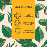Pooch & Mutt superfood dental sticks 251g, imported from the UK