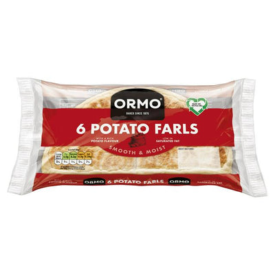 Sainsburys Ormo Potato Farls x6 360g- Buy online at McGrocer