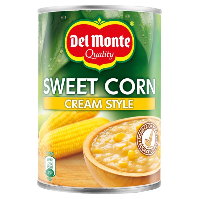 Del Monte Cream Style Sweet Corn 425g - British product