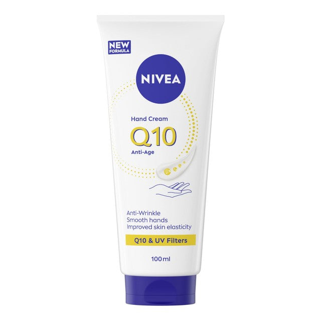 Nivea Q10 Anti-Age Hand Cream 100ml, imported from the UK