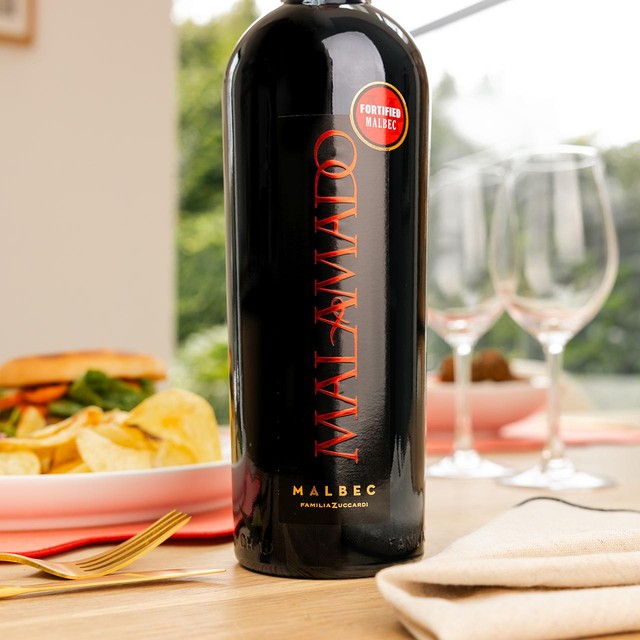 Virgin Wines Zuccardi Malamado Fortified Malbec wine 75cl (British brand)