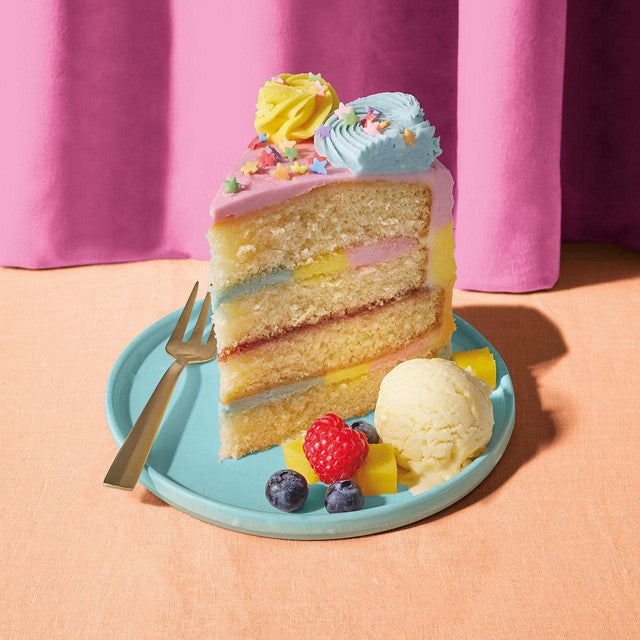 M&S Under The Rainbow Cake 1.25kg, imported from the UK