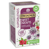 Twinings Superblends Sweet Dreams raspberry herbal tea 20 bags (British brand)