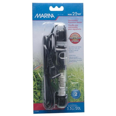 M&S Marina Submersible Pre-Set Mini Aquarium Heater 25W- Buy online at McGrocer