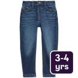 M&S boys skinny jeans dark denim 3-4 years, imported from the UK