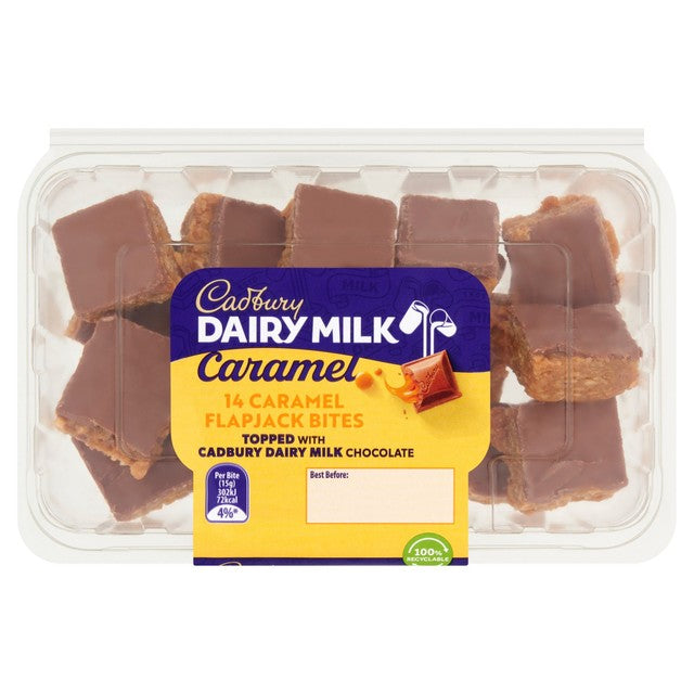 Cadbury Caramel Flapjack Mini Bites 14 pack - British product