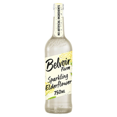 M&S Belvoir Sparkling Elderflower Presse Sparkling Drink 750ml- Buy online at McGrocer
