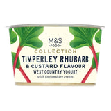 M&S Rhabarber & Pudding Joghurt 150g, importiert aus Großbritannien