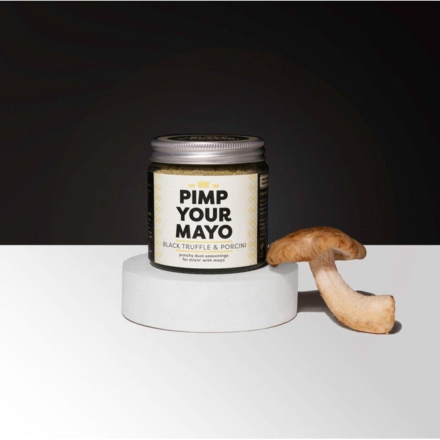 Pimp Your Mayo Black Truffle Porcini seasoning 50g, imported from the UK