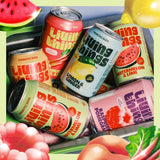 Living Things Watermelon & Lime Biotic Soda 4 x 330ml, UK version