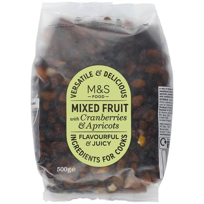 Mélange de fruits M&S aux canneberges et abricots 500g