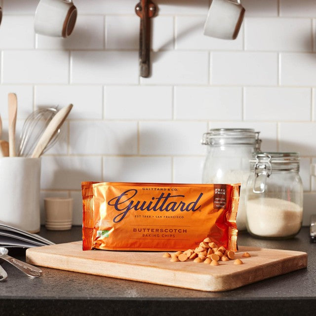 Guittard butterscotch baking chips 340g, UK version