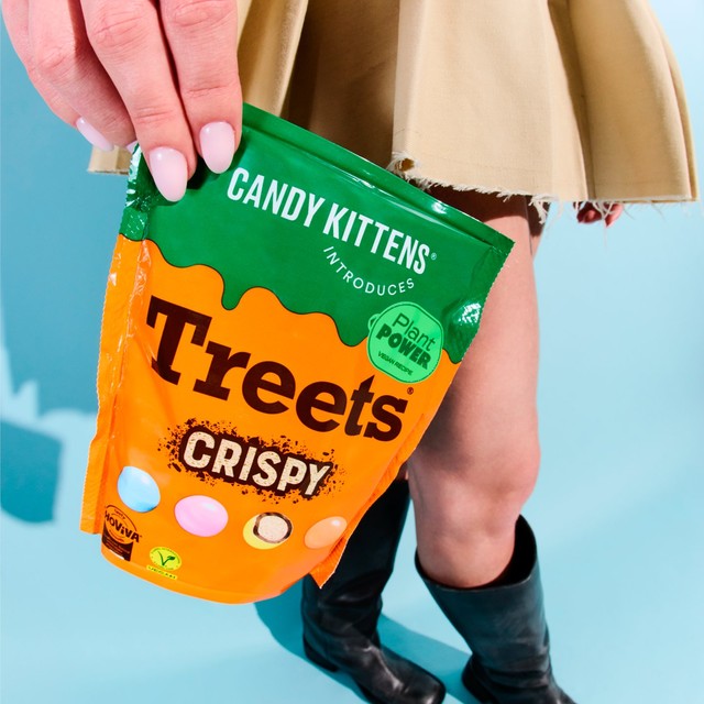 Candy Kittens Treets Crispy vegan snack 120g - British product