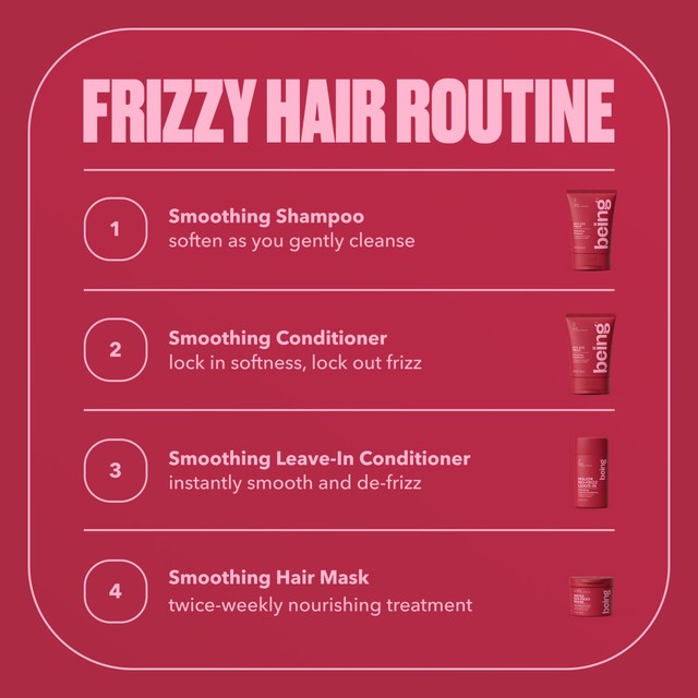 Being MEGA NO-FRIZZ Smoothing Hair Mask, UK version