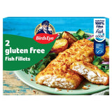 Birds Eye gluten free breaded fish fillets 250g - British product