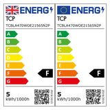 TCP LED classic bulb 470L E27 5.5W daylight (British brand)