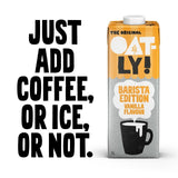 Oatly Barista Vanilla oat milk drink 1L (British brand)