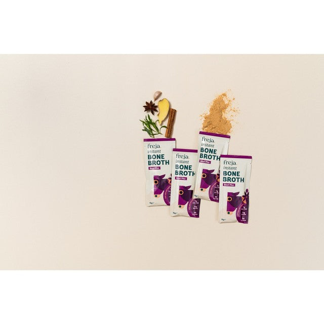 Freja Beef Pho Instant Bone Broth 4x15g - British product