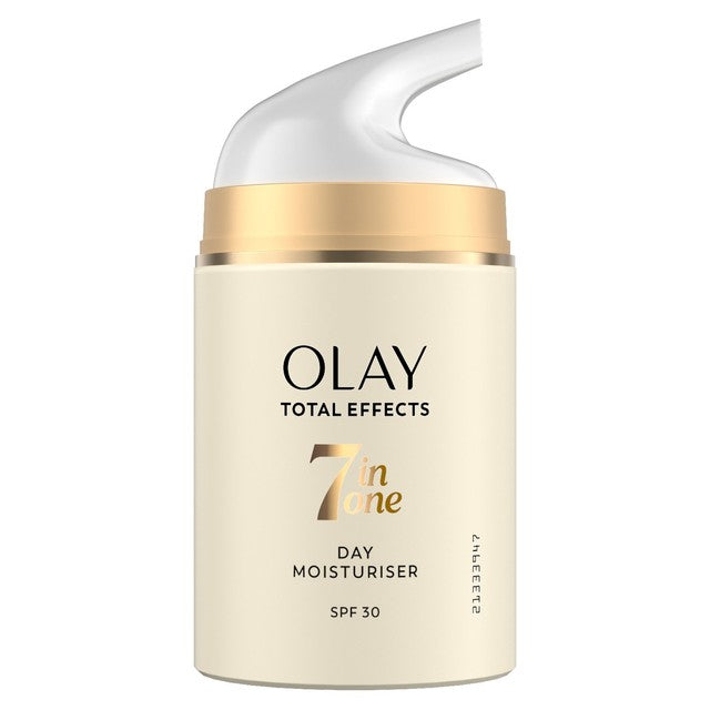 Olay Total Effects SPF 30 Anti-Ageing Moisturiser 50ml, imported from the UK