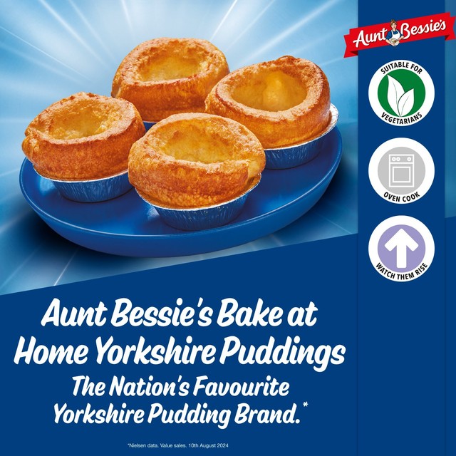 Aunt Bessie's Bake at Home Yorkshire puddings 370g - British product